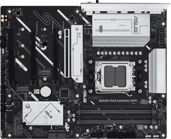 Материнская плата Asus B650E MAX GAMING WIFI Socket AM5 AMD B650 4xDDR5 ATX AC`97 8ch(7.1) 2.5Gg RAID+HDMI+DP