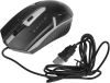 Мышь Defender Hit MB-601 черный оптическая 1200dpi USB 3but (52601)
