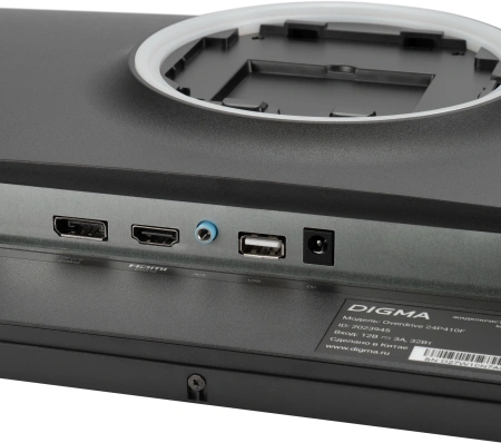 Монитор Digma 23.8" Overdrive 24P410F черный IPS LED 1ms 16:9 HDMI матовая 300cd 178гр/178гр 1920x1080 200Hz G-Sync FreeSync DP FHD USB 2.8кг
