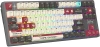 Клавиатура A4Tech Bloody WS87 механическая серый/красный USB беспроводная BT/Radio Multimedia for gamer LED (WS87)