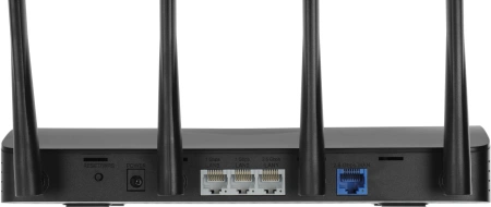 Роутер беспроводной Mercusys MR27BE BE3600 10/100/1000/2500BASE-T черный