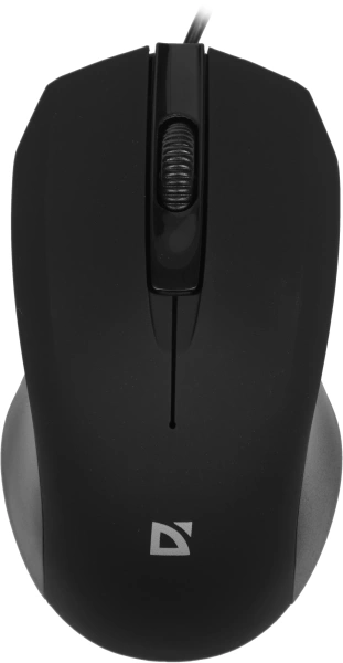 Мышь Defender MM-310 черный оптическая 1000dpi USB 3but (52310)