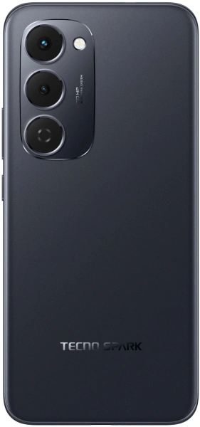 Смартфон Tecno Spark 40 Pro+ 256Gb 8Gb черный моноблок 3G 4G 2Sim 6.78" 1224x2720 Android 15 50Mpix 802.11 a/b/g/n/ac/ax NFC GPS GSM900/1800 Protect FM