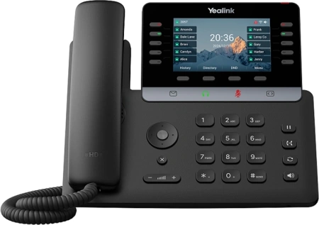 Телефон IP Yealink SIP-T74W черный