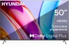 Телевизор LED Hyundai 50" H-LED50BU7006 Android TV Frameless Metal черный 4K Ultra HD 60Hz DVB-T2 DVB-C DVB-S DVB-S2 USB WiFi Smart TV