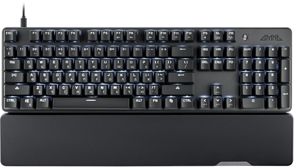 Клавиатура GMNG GG-KB785XW механическая черный/серый USB беспроводная BT/Radio Multimedia for gamer Touch LED (подставка для запястий) (1901105)