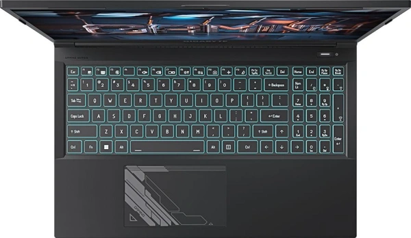 Ноутбук Gigabyte G5 Core i5 13500H 16Gb SSD512Gb NVIDIA GeForce RTX4050 6Gb 15.6" IPS FHD (1920x1080) FreeDOS black WiFi BT Cam (MF5-52KZ353SD)