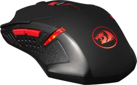 Мышь Redragon M601BA черный/красный оптическая 3200dpi USB 6but (78226)