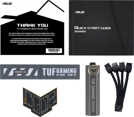 Видеокарта Asus PCI-E 5.0 TUF-RTX5090-32G-GAMING NVIDIA GeForce RTX 5090 32Gb 512bit GDDR7 2407/28000 HDMIx2 DPx3 HDCP Ret