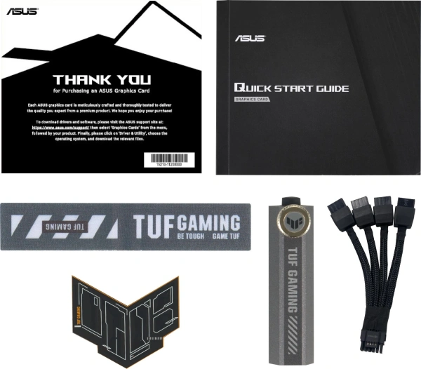 Видеокарта Asus PCI-E 5.0 TUF-RTX5090-O32G-GAMING NVIDIA GeForce RTX 5090 32Gb 512bit GDDR7 2580/28000 HDMIx2 DPx3 HDCP Ret
