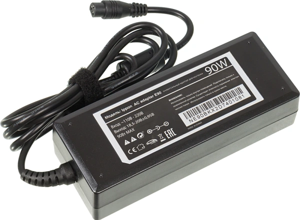 Блок питания Ippon E90 автоматический 90W 18.5V-20V 11-коннект. 4.5A от бытовой электросети LED индикатор