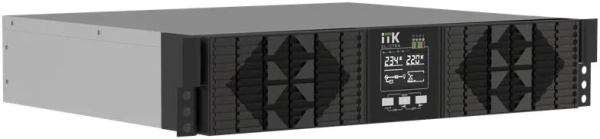 Источник бесперебойного питания ITK Electra ELECTRA OR 6000Вт 6000ВА черный без батареи