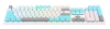 Клавиатура A4Tech S510N механическая белый USB for gamer LED (S510N (ICY WHITE )) кабель 1.8м