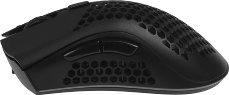 Мышь Defender Warlock GM-709L черный оптическая 2400dpi беспров. USB 7but (52709)
