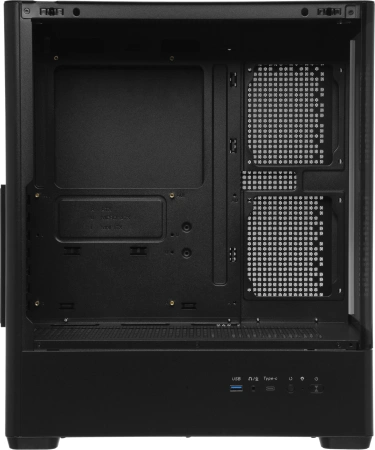 Корпус Accord ACC-R4A черный без БП ATX 7x120mm 1xUSB3.0 audio bott PSU