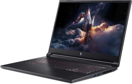 Ноутбук Acer Nitro V 17 AI ANV17-41-R0P2 Ryzen 7 260 32Gb SSD1Tb NVIDIA GeForce RTX 5060 8Gb 17.3" IPS FHD (1920x1080) без ОС black WiFi BT Cam (NH.QYVCD.006)
