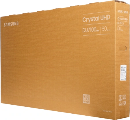 Телевизор LED Samsung 50" UE50DU7100UXRU Series 7 черный 4K Ultra HD 60Hz DVB-T2 DVB-C DVB-S2 USB WiFi Smart TV (RUS)
