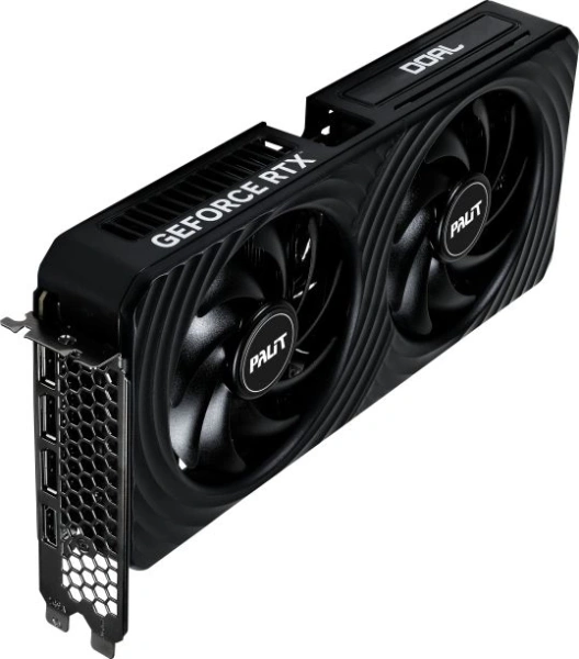 Видеокарта Palit PCI-E 5.0 PA-RTX5060 DUAL OC NVIDIA GeForce RTX 5060 8Gb 128bit GDDR7 2280/28000 HDMIx1 DPx3 HDCP Ret