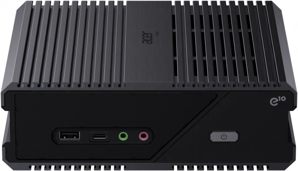 Неттоп Acer Gadget E10 ETBox i7 13620H (2.4) 16Gb SSD512Gb UHDG Windows 11 Pro 2.5xGbitEth+1xGbitEth WiFi BT 120W черный
