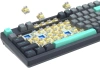 Клавиатура A4Tech FS300 механическая черный/серый USB for gamer LED (FS300 PANDA ROCK) кабель 1.8м