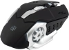 Мышь Оклик 770GW черный/серебристый оптическая 3600dpi беспров. USB для ноутбука 6but
