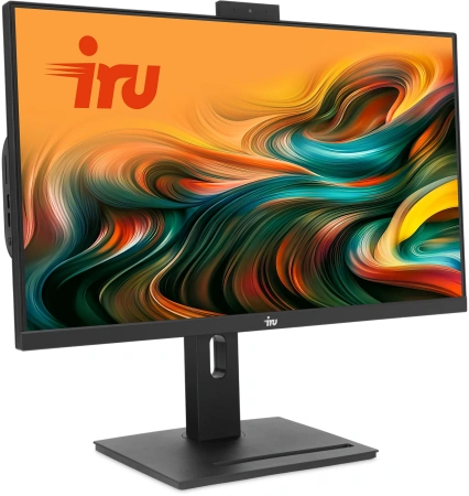 Моноблок IRU 23IM 23.8" Full HD i3 1215U (1.2) 8Gb SSD256Gb UHDG без ОС GbitEth WiFi BT 90W Cam черный 1920x1080