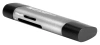Устройство чтения карт памяти USB 2.0/Type C Digma CR-CU2520-G серый