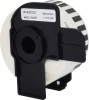Картридж ленточный Cactus CS-DK22225 DK-22225 черный на белом 38x30.48 для Brother QL-800, 810W, 820, QL-570, 710W, 720NW