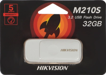 Флеш Диск Hikvision 32GB M210S Hiksemi HS-USB-M210S/32G/U3 W USB3.0 белый