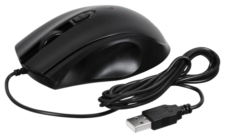 Мышь Acer OMW020 черный оптическая 1600dpi USB 4but (ZL.MCEEE.004)