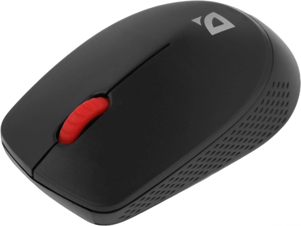 Мышь Defender Tiana MB-055 черный оптическая 1000dpi silent беспров. USB 2but (52055)