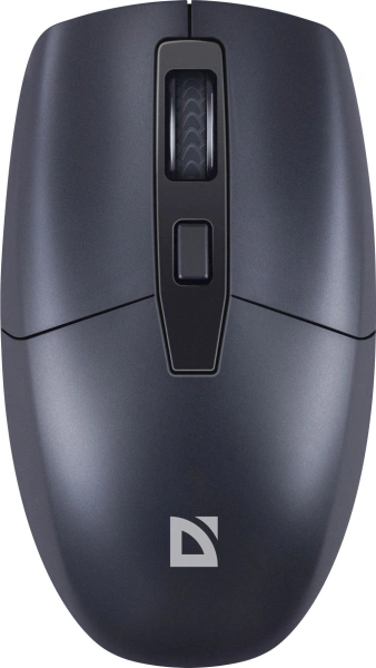 Мышь Defender Modern MB-985 черный оптическая 1600dpi беспров. USB 3but (52985)