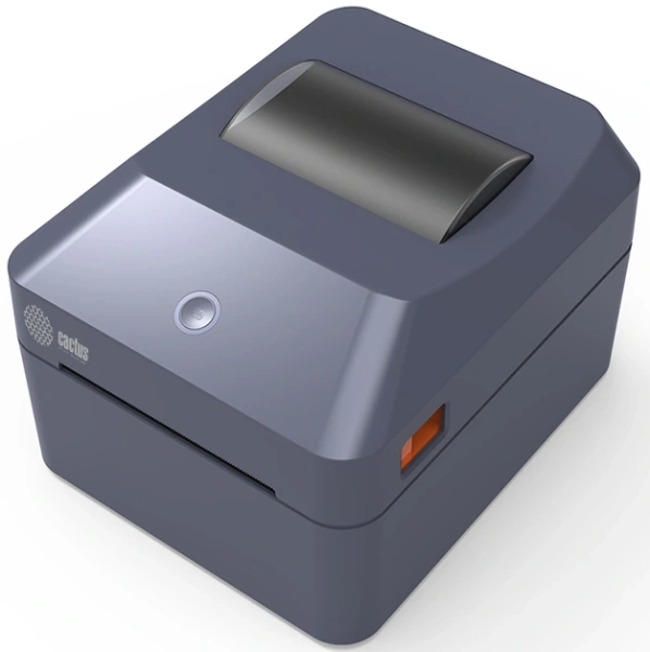 Термопринтер Cactus CS-TP-D430U 203dpi 160мм/с/USB для печ.этик. черный