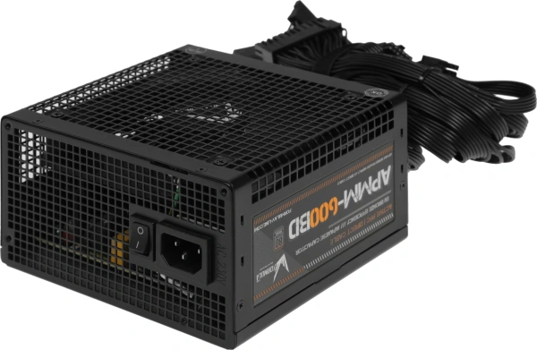 Блок питания Formula ATX 600W APMM-600BD 80+ bronze (20+4pin) APFC 120mm fan 5xSATA RTL