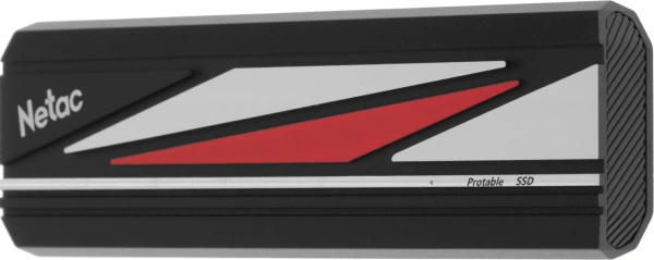 Накопитель SSD Netac USB-C 2TB NT01ZX20L-002T-32BK ZX20L черный