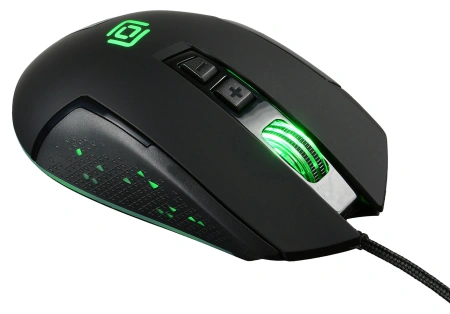 Мышь Оклик 945G REVENGE черный оптическая 1600dpi USB 8but (1012158)
