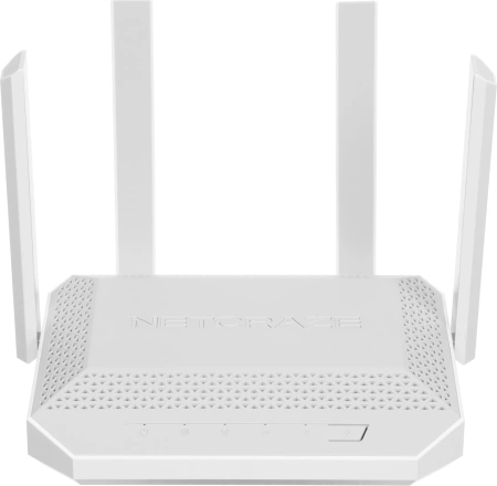 Роутер беспроводной Keenetic Netcraze Hopper 4G+ (NC-2312) AX3000 10/100/1000BASE-TX/4G cat.6 белый