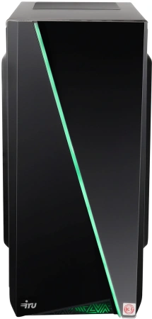 ПК IRU Tactio 320A5GER MT Ryzen 5 5600G (3.9) 16Gb SSD512Gb RGr без ОС GbitEth 500W черный (RUS) (2106786)