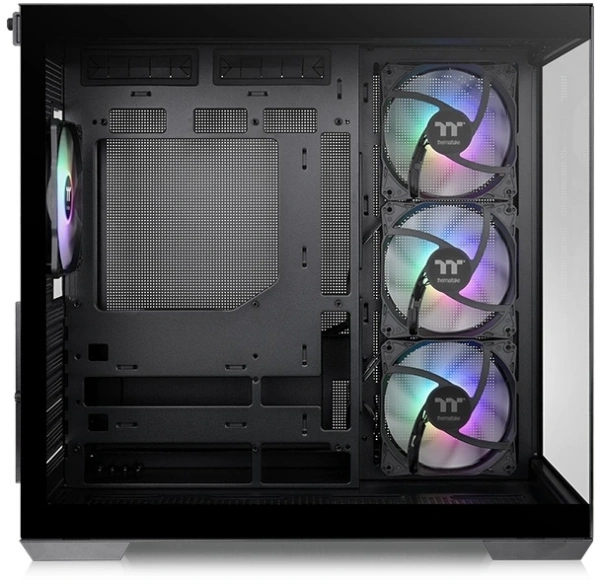 Корпус Thermaltake View 380 TG ARGB черный без БП ATX 6x120mm 2x140mm 1x200mm 2xUSB3.0 audio bott PSU