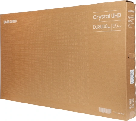 Телевизор LED Samsung 55" UE55DU8000UXRU Series 8 черный 4K Ultra HD 60Hz DVB-T2 DVB-C DVB-S2 USB WiFi Smart TV