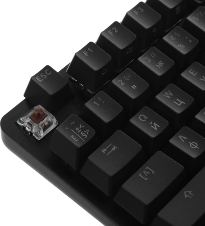 Клавиатура Logitech G412 SE механическая черный USB Multimedia for gamer LED (920-010440) кабель 1.8м