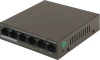 Коммутатор IP-Com F1106P-4-63W (L2) 6x100Мбит/с 4PoE 63W неуправляемый