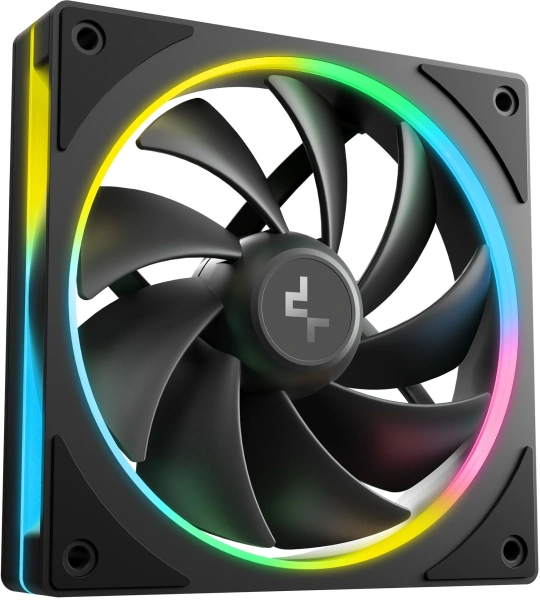 Вентилятор для корпуса Deepcool FL12 SE ARGB 120х120x25 черный 4-pin 28.67дБ (упак.:1шт) (R-FL12SE-BKAPN1-G) Ret