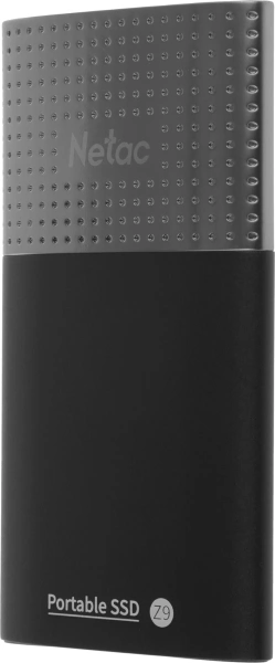 Накопитель SSD Netac USB-C 250GB NT01Z9-250G-32BK Z9 черный