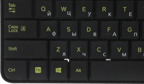 Клавиатура + мышь Logitech MK240 клав:черный/желтый мышь:черный/желтый USB беспроводная slim Multimedia (920-008198)