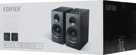 Колонки Edifier R1080BT 2.0 черный/черный 24Вт BT