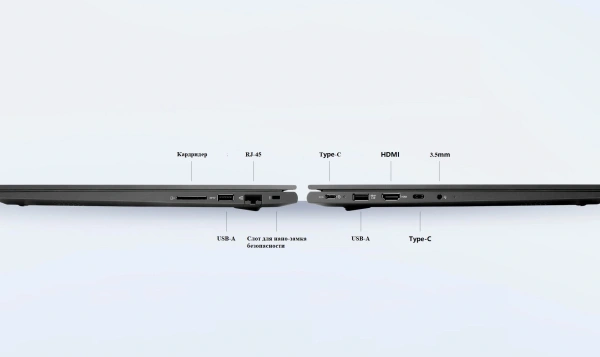 Ноутбук Lenovo Zhaoyang X5-16 ABP/83CBS00100 Ryzen 5 7530U 16Gb SSD512Gb AMD Radeon Graphics 16" IPS WUXGA (1920x1200) Windows 11 Pro black WiFi BT Cam