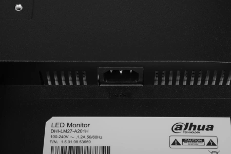 Монитор Dahua 27" DHI-LM27-A201H черный IPS LED 5ms 16:9 HDMI M/M матовая 1000:1 250cd 178гр/178гр 1920x1080 100Hz VGA DP FHD 4.7кг