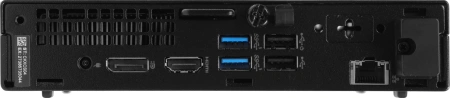Неттоп Dell Optiplex 7020 Micro i5 14500T (1.7) 8Gb SSD256Gb UHDG 770 Linux Ubuntu GbitEth WiFi BT 90W мышь клавиатура черный (7020-5860)
