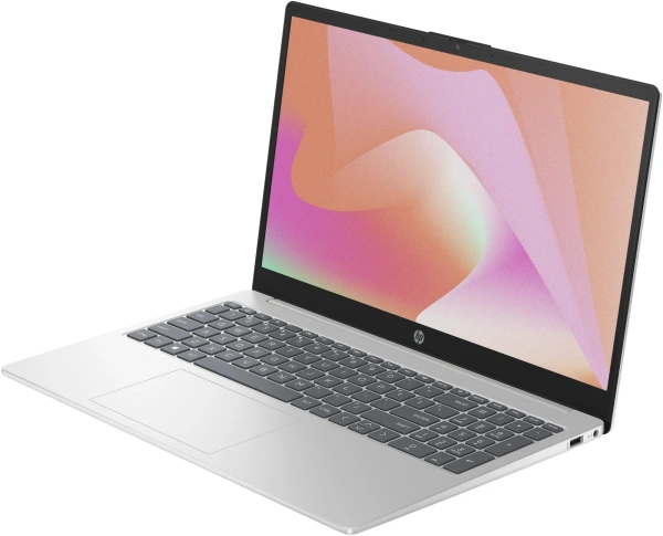 Ноутбук HP 15-fd0355nia Core i5 1334U 16Gb SSD512Gb Intel Iris Xe graphics 15.6" IPS FHD (1920x1080) FreeDOS silver WiFi BT Cam (9Q341EA)